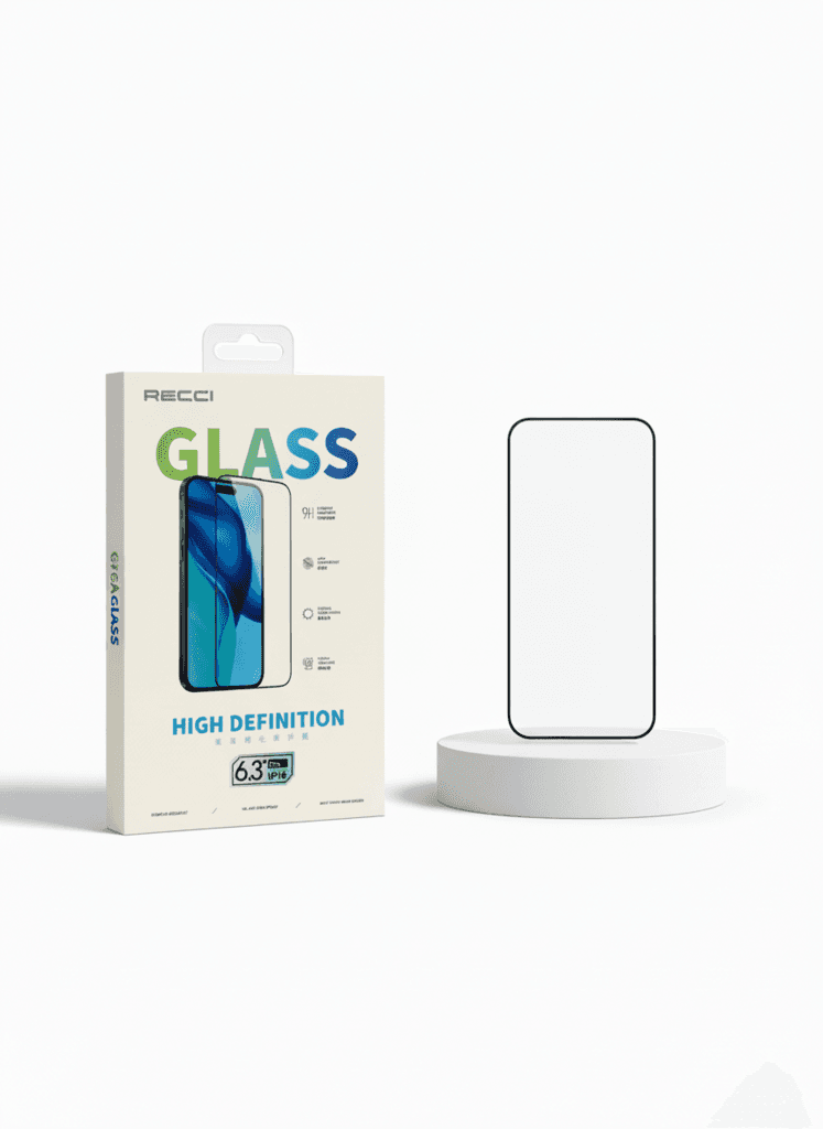 Recci High Definition Tempered Glass Screen Protector for iPhone 16 Pro – RF38H 2