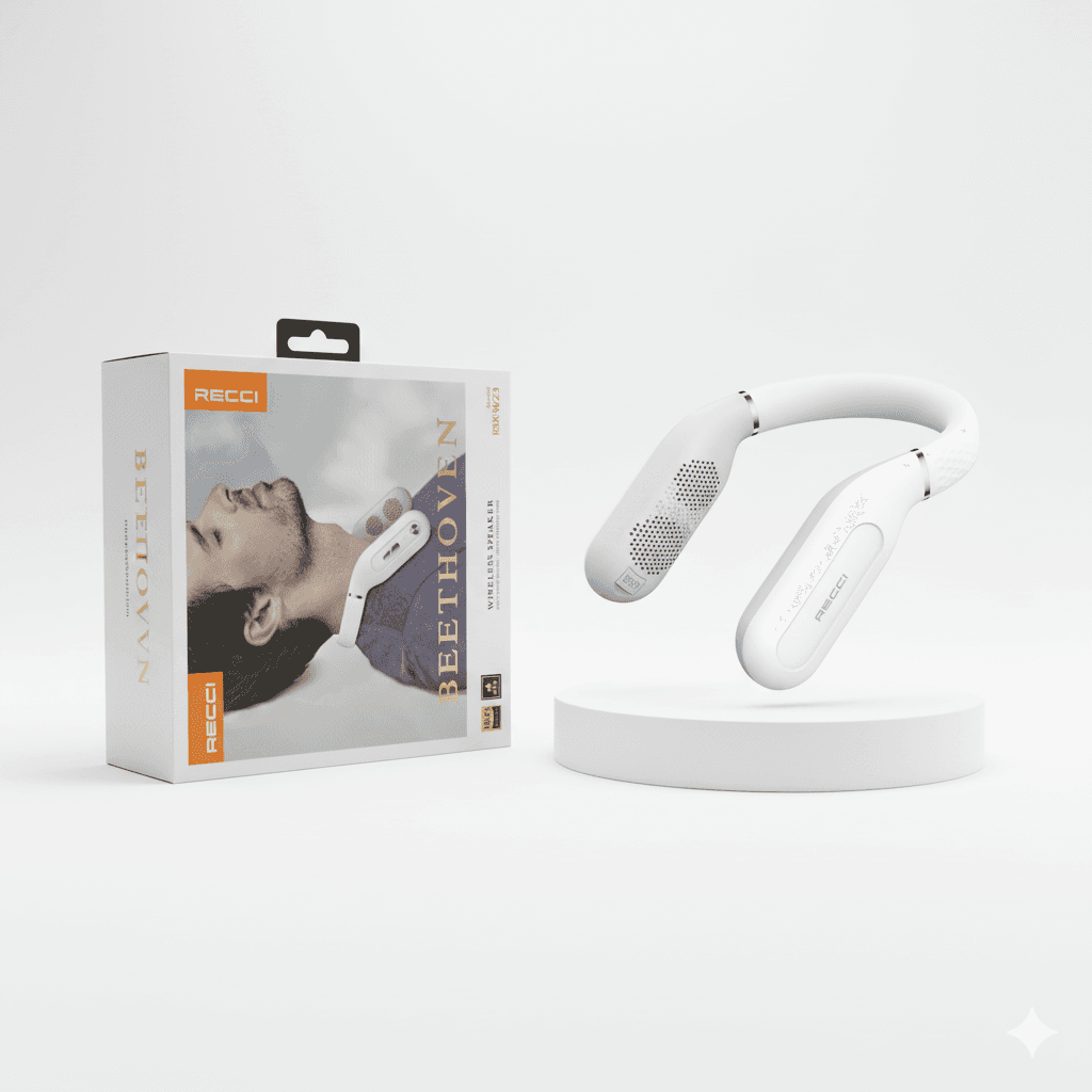 Recci Beethoven Wireless Neckband Speaker – RSK-W23 2