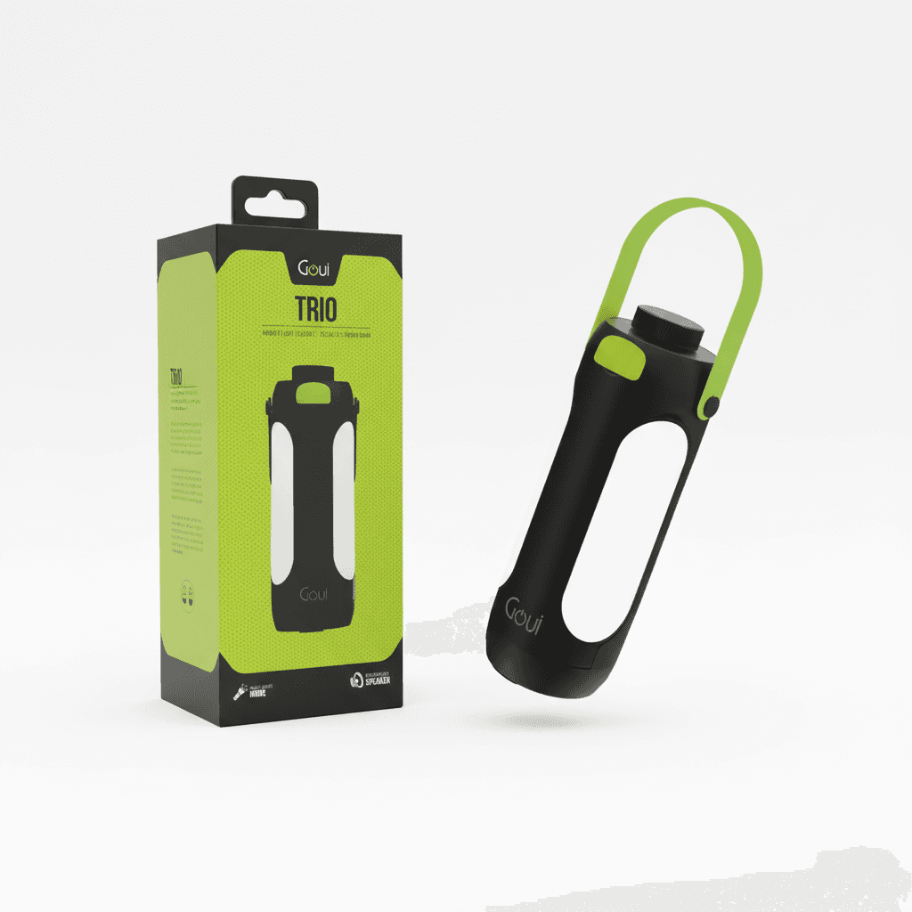Goui Trio Ambient Light Speaker Power Bank – 3-in-1, 8,000 mAh 2
