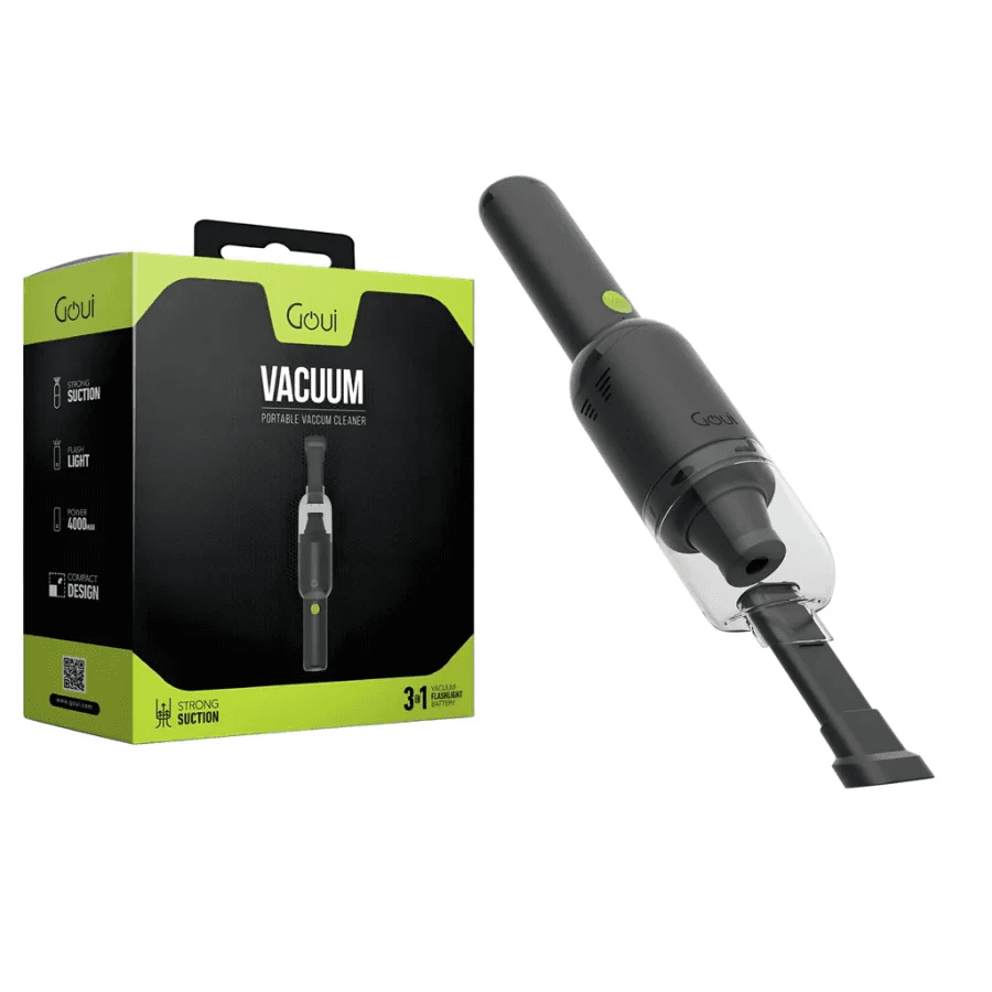 Goui Car Vacuum Cleaner 3-in-1 – Vacuum, Power Bank & Flashlight 2