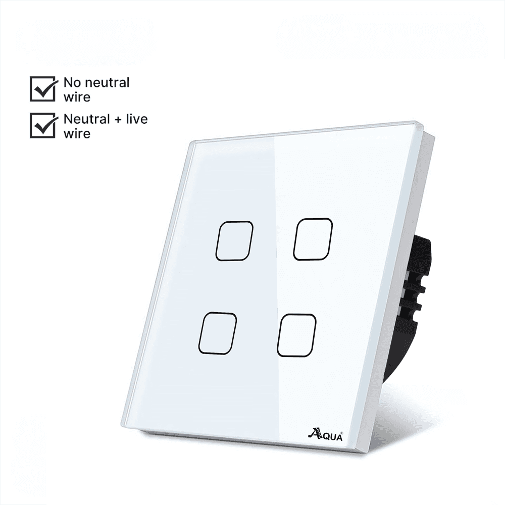 Smart Switch 4 gang WIFI+RF