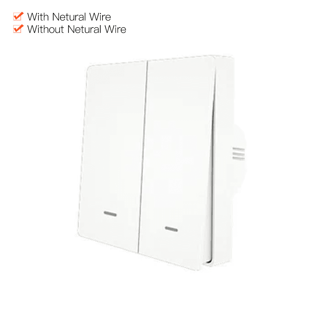 Smart Switch 2 gang Zigbee