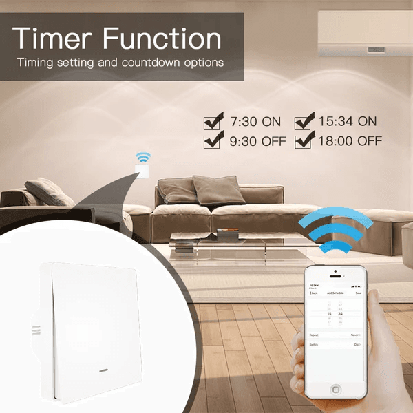 Smart Switch 2 gang Zigbee 4