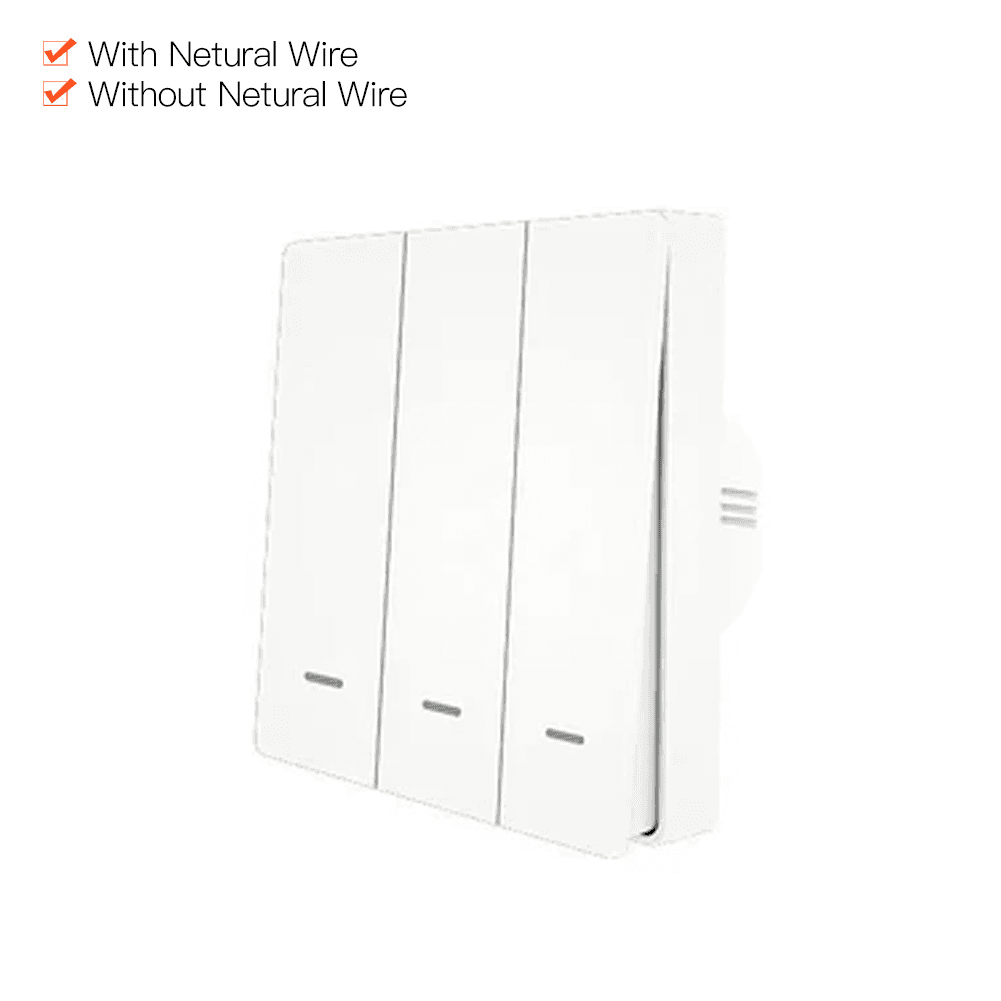 Smart Switch 3 gang Zigbee
