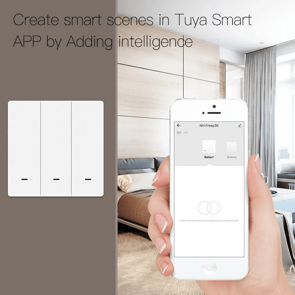 Scene Wall Switch 1 gang Zigbee 7