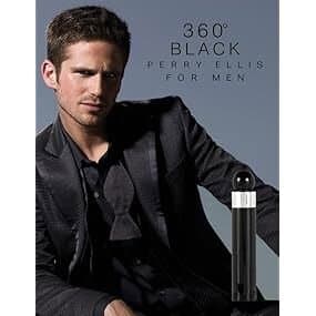 Perry Ellis 360 Black for Men - 100ml 2