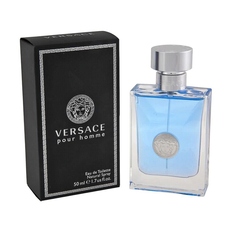 Versace Pour Homme Eau De Toilette Natural Spray - 50ml