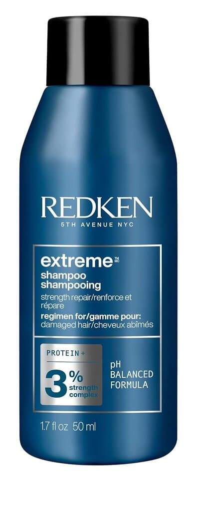 REDKEN Extreme Shampoo Anti-Breakage & Repair For Damaged Hair Infused - 50ml Travel Size