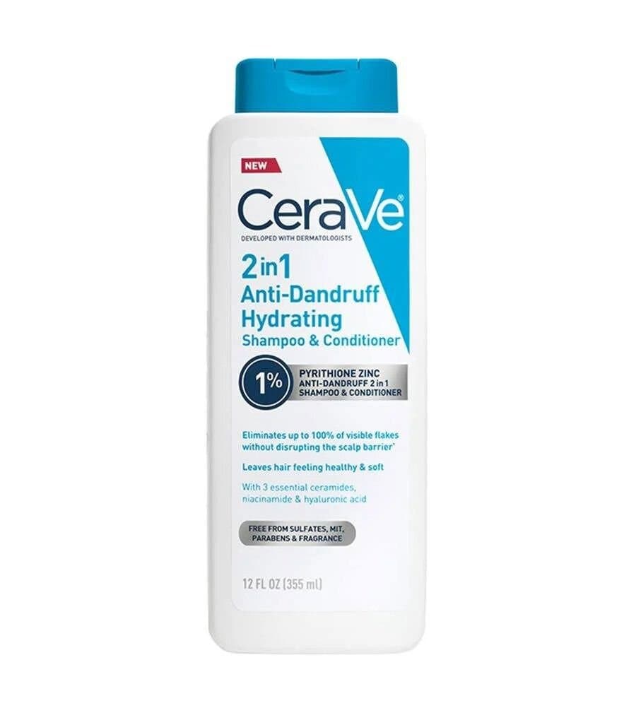 CeraVe 2-in-1 Anti-Dandruff Hydrating Shampoo and Conditioner /355ml