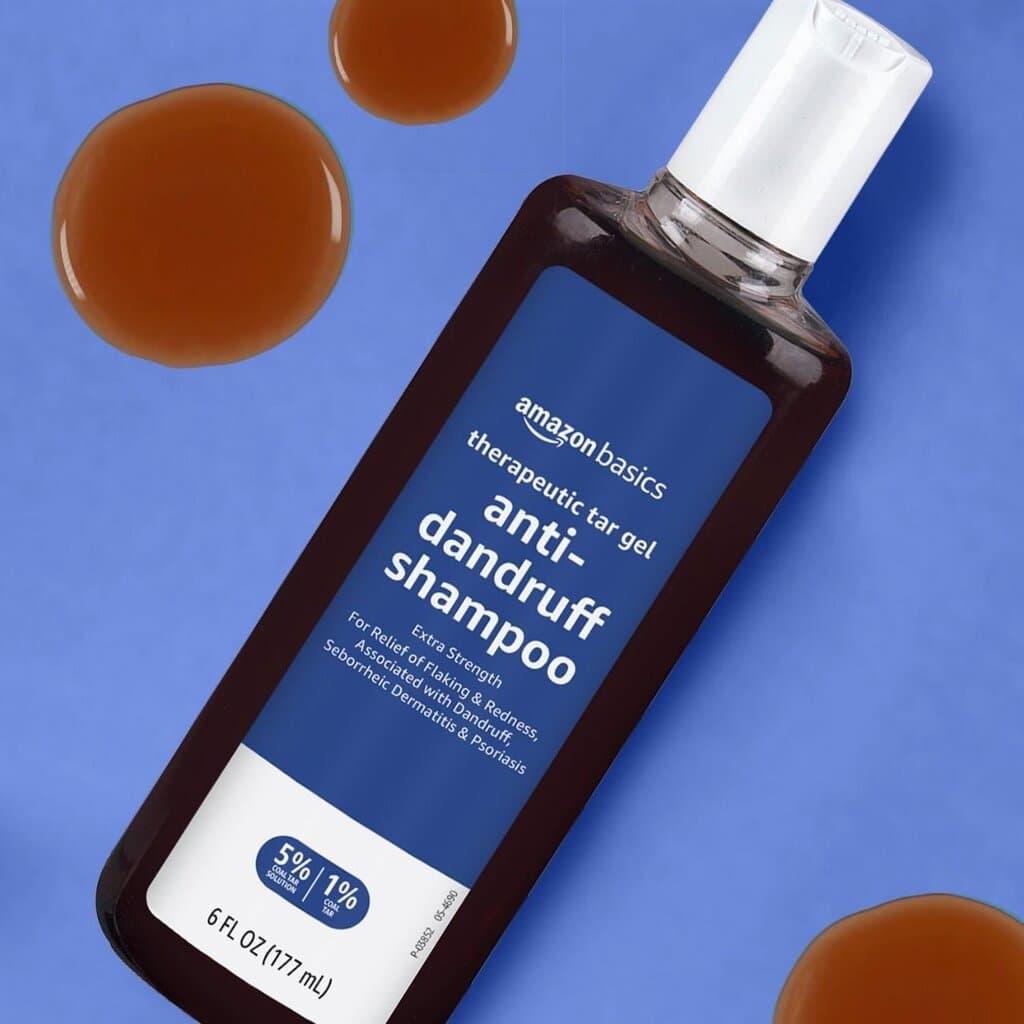 Amazon Basics Therapeutic Plus Coal Tar Anti-Dandruff Shampoo - 177ml 3