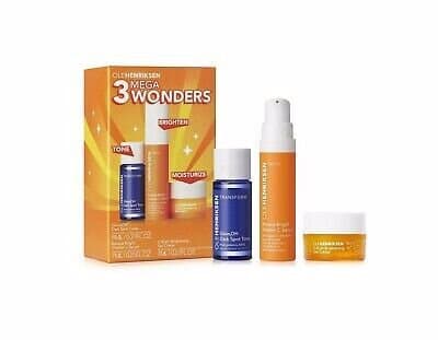 OLE HENRIKSEN Mini 3 Mega Wonders Serum Toner Gel Moisturizer 2