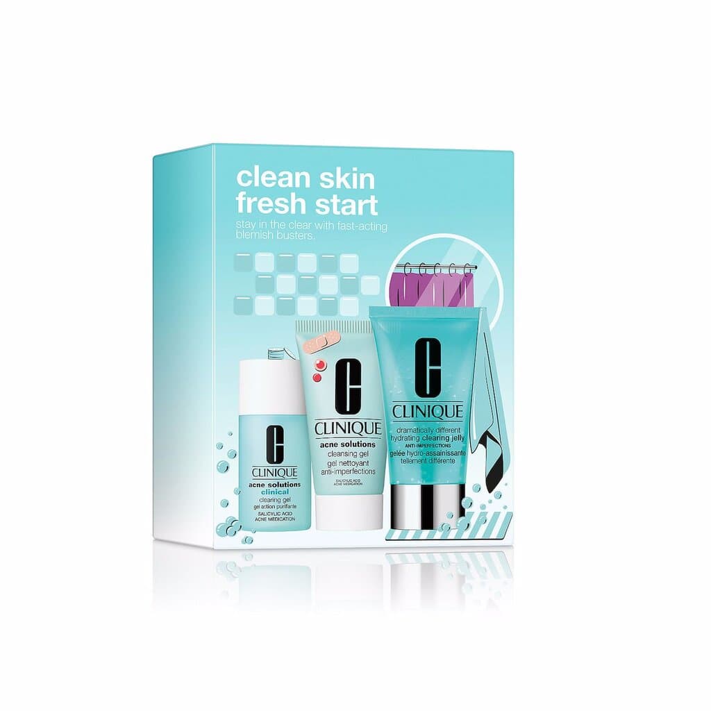 CLINIQUE Clean Skin, Fresh Start Acne Solutions Set 2