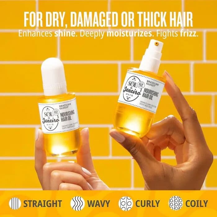 Sol de Janeiro Brazilian Glossy™ Nourishing Anti-Frizz Hair Oil 2