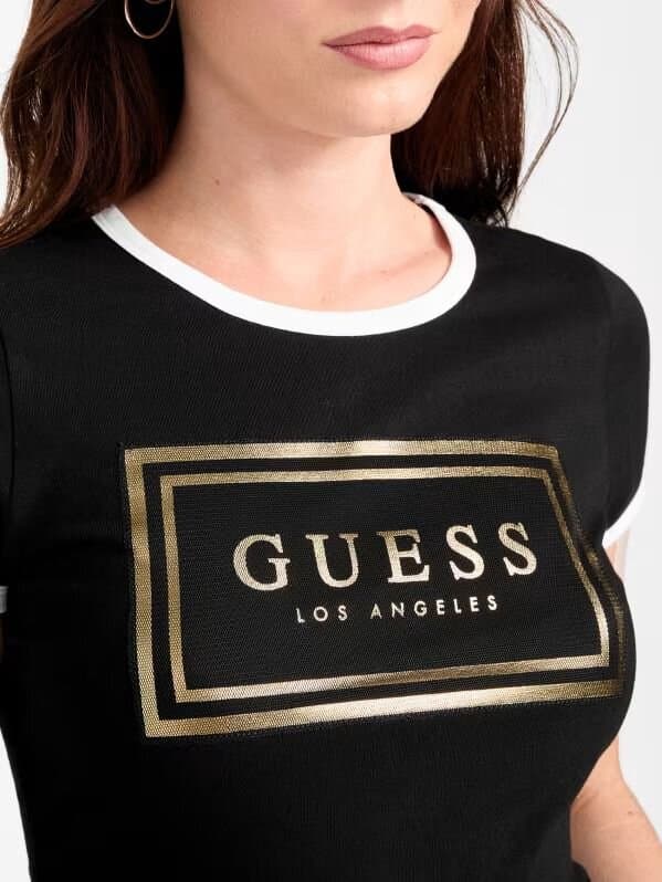 GUESS Beau Ringer Tee/M 3