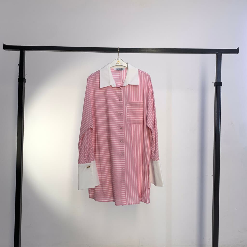 MAXMU Women's Shirt - Pink, Size 1