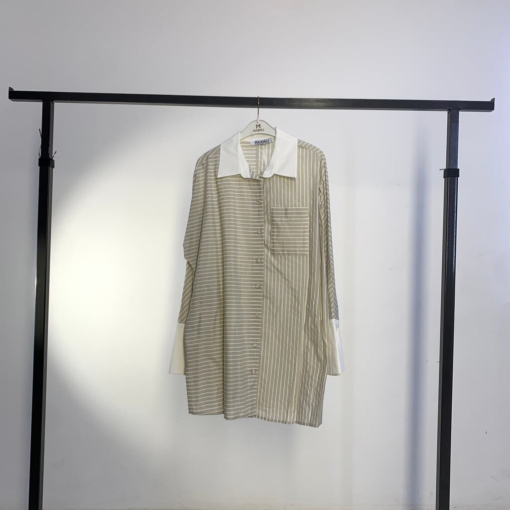 MAXMU Women's Shirt - Light Green, Size 1