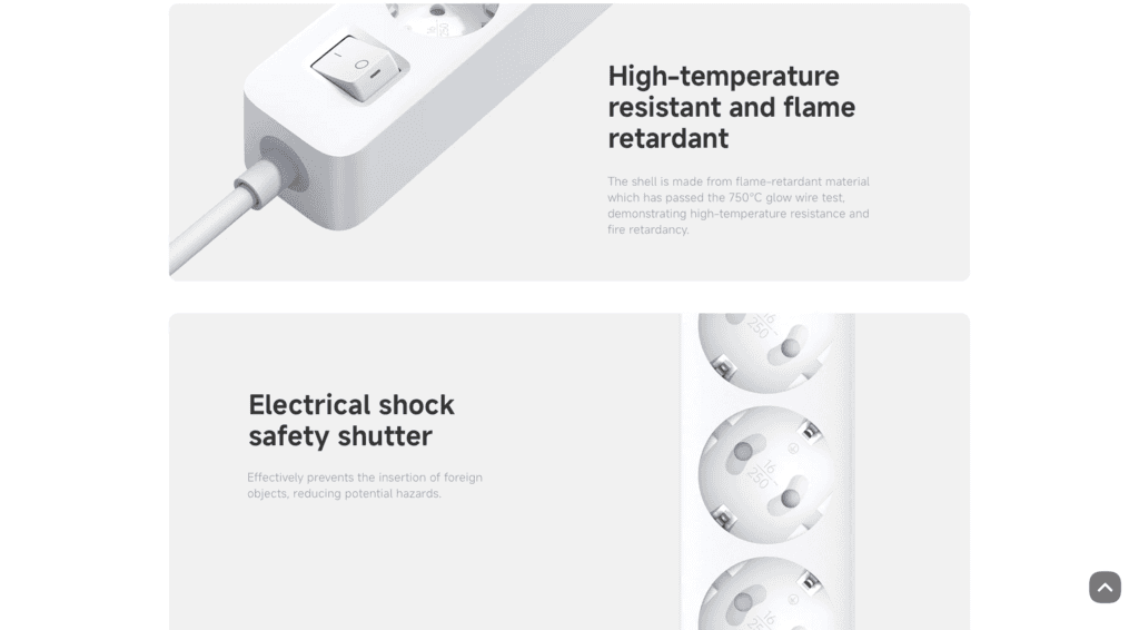 Xiaomi 20W Power Strip (2C1A) 2