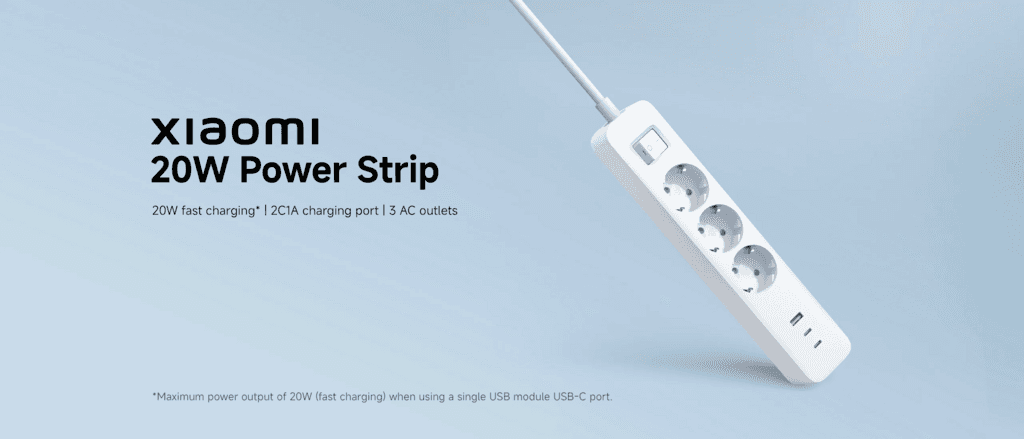Xiaomi 20W Power Strip (2C1A) 4