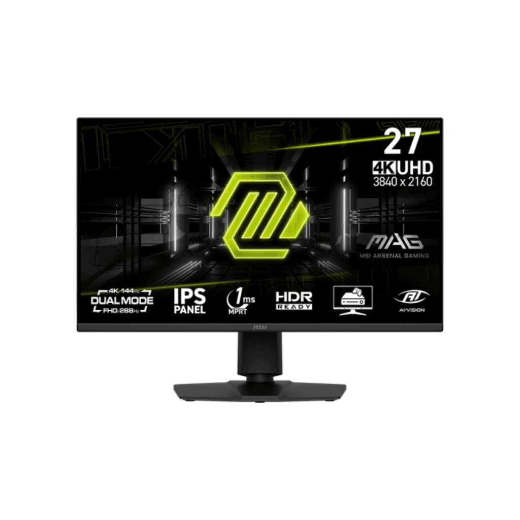 MSI MAG 275UPD E14 27-inch 3840 x 2160 (UHD) 4k 144hz Full HD 288Hz Speaker, 1ms, Black