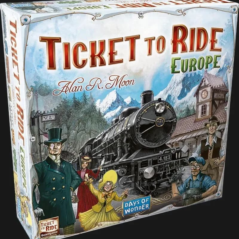 Ticket to Ride Europe Board Game