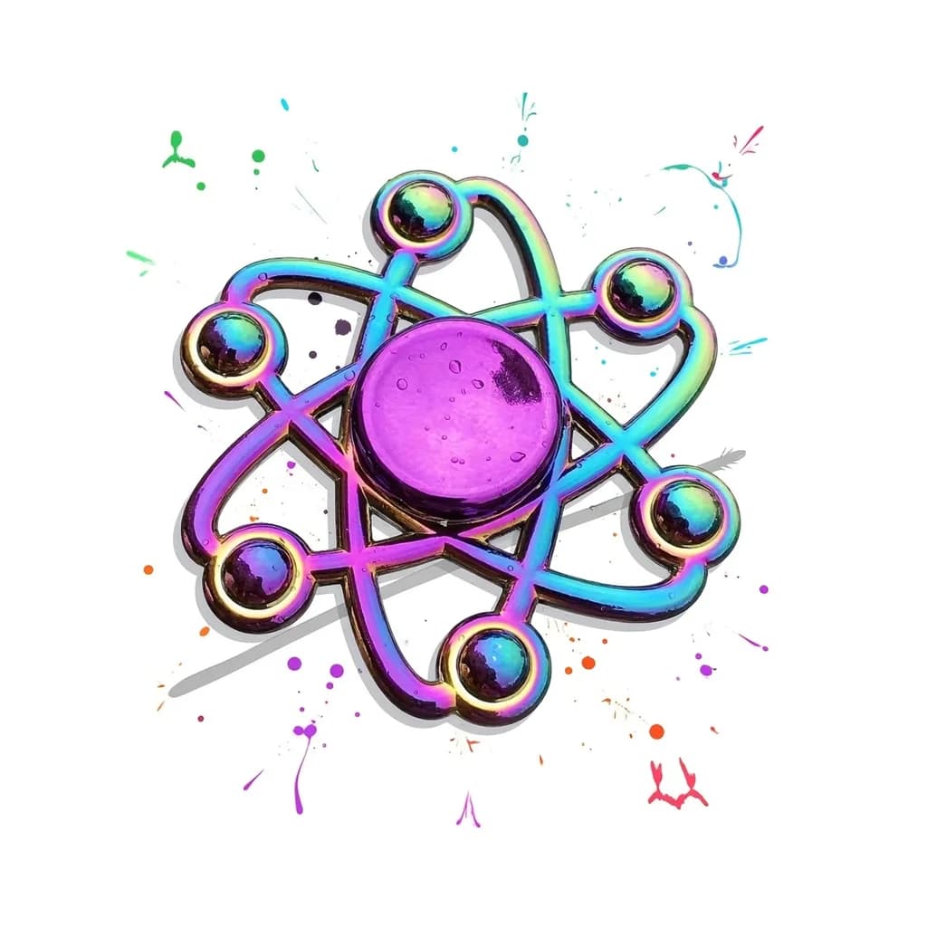 1pc alloy finger spinner golden relax