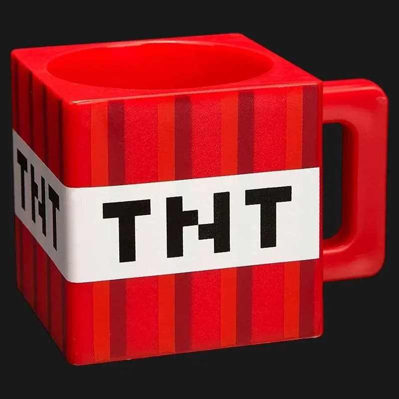 JINX Minecraft TNT Block Square Plastic Mug