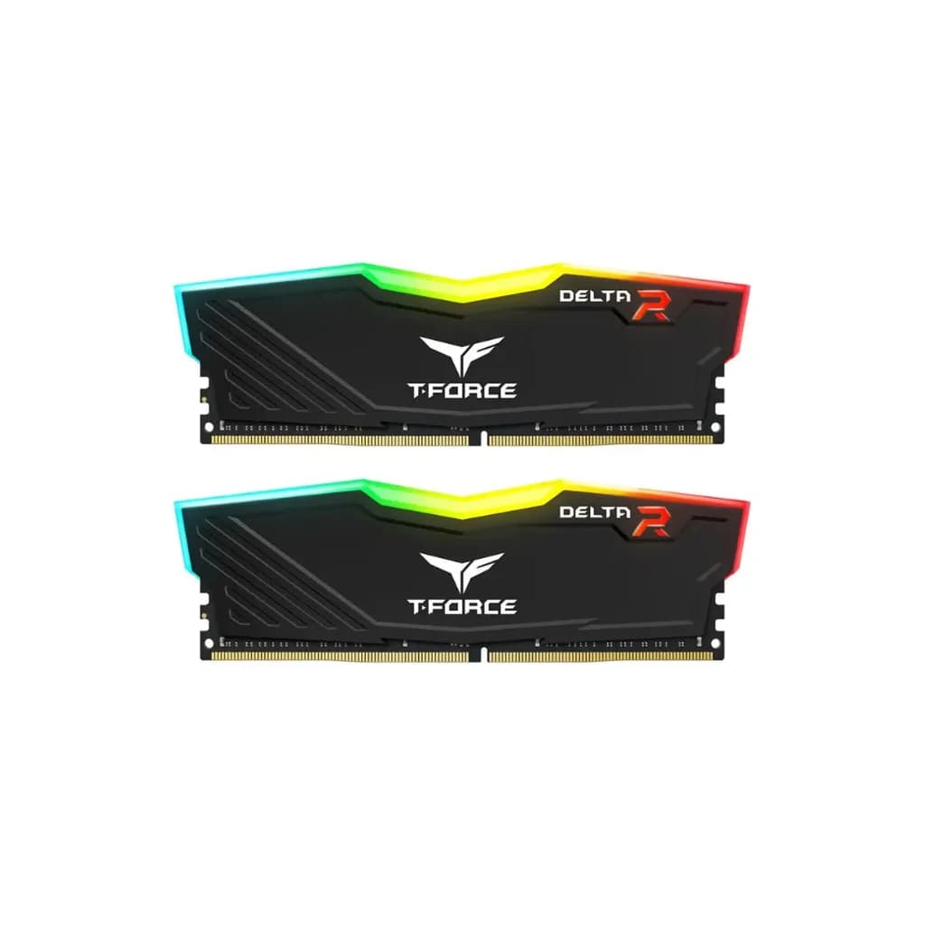 TEAMGROUP T-Force Delta RGB DDR4 16GB (2x8GB) 3600MHz BLACK
