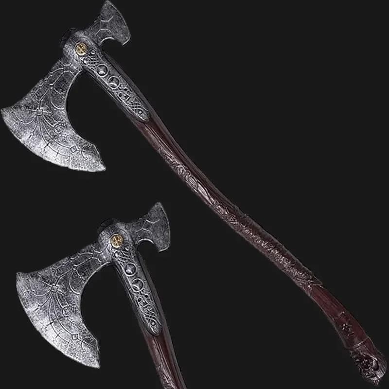 Leviathan Axe, God-War Medieval Viking Kratos Axe Hammer