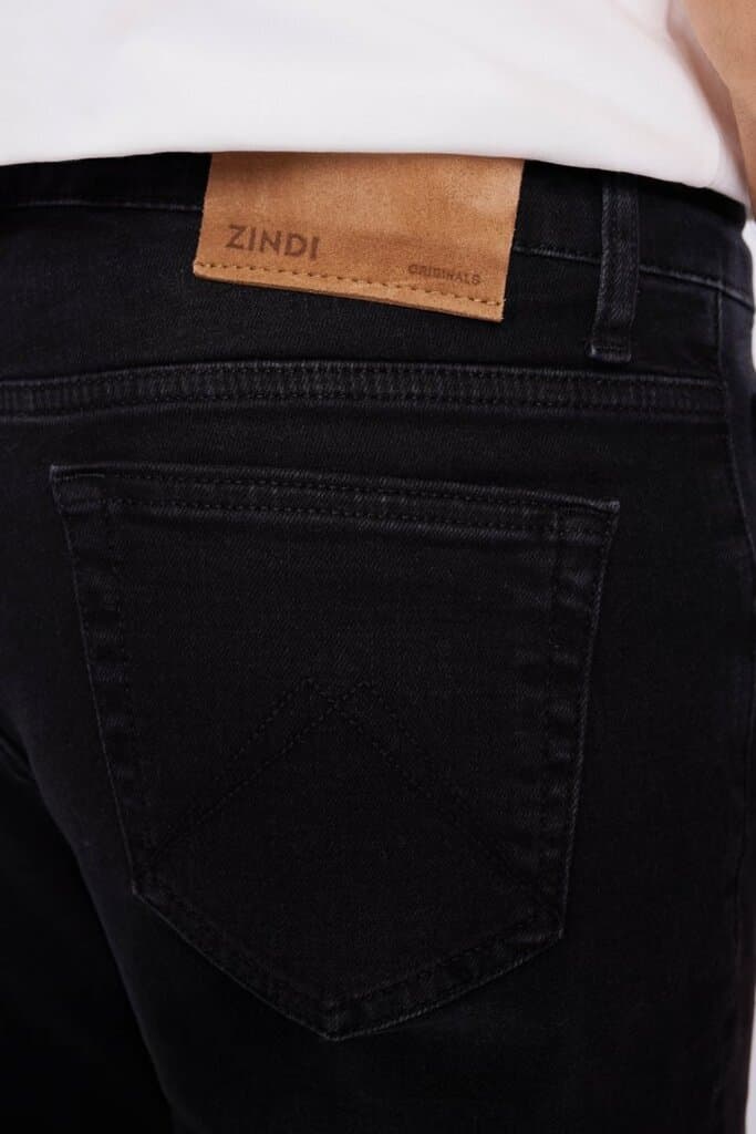 Zindi Men's Jeans Straight Fit - Dark Grey - 32/30 3