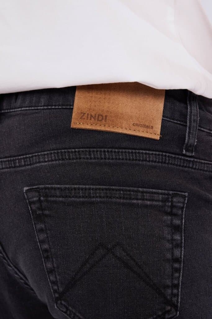 Zindi Men's Jeans Straight Fit - Grey - 33/30 4