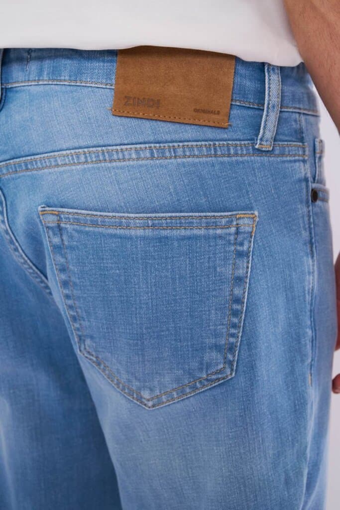Zindi Men's Jeans Regular Fit  - Light Blue - 34/32 4