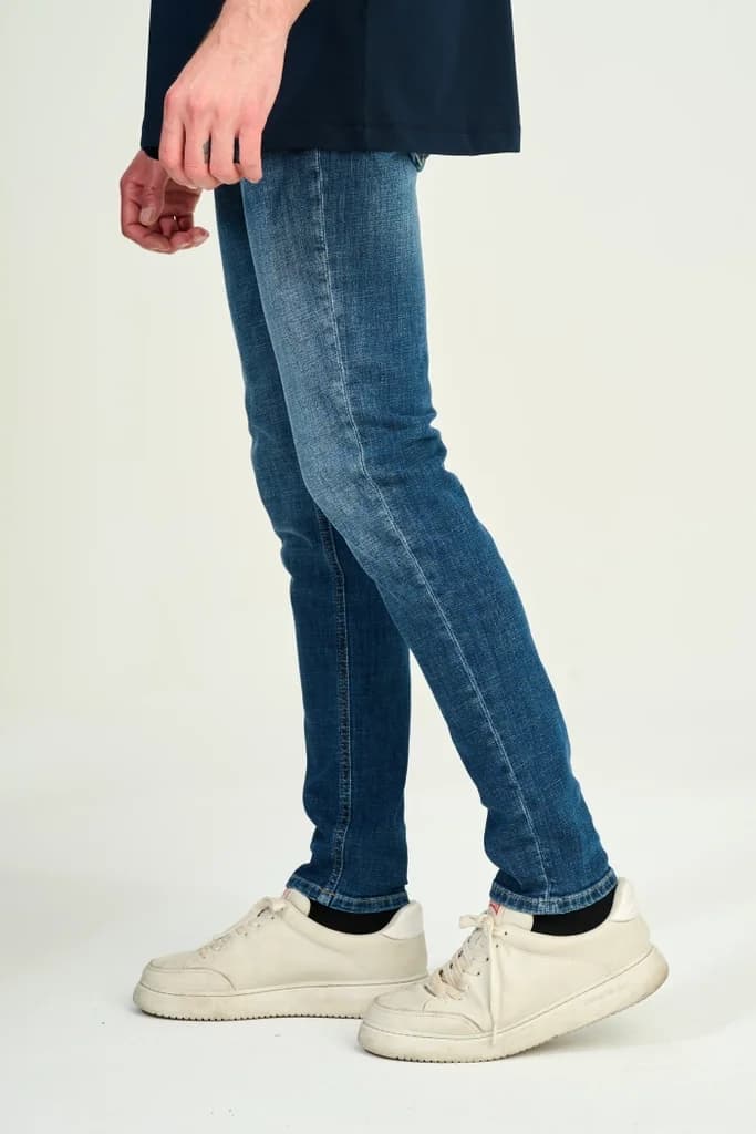 Zindi Men's Jeans - Slim Fit - Middle Blue - 32/30 3