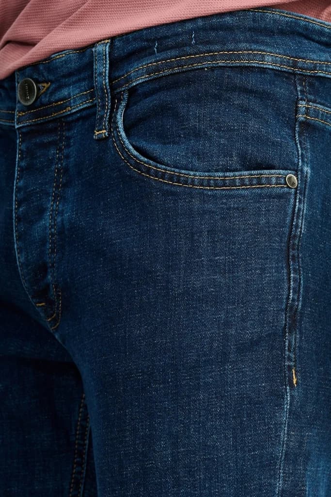 Zindi Men's Jeans - Slim Fit - Dark Blue - 34/32 4