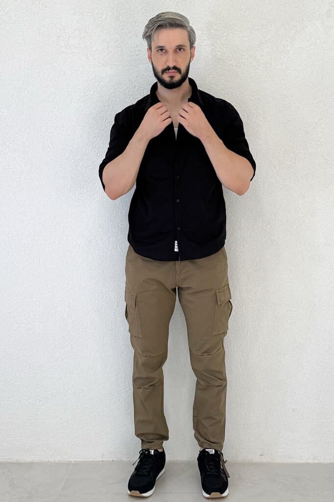 Zindi Men's Commando Pants - Light Green - 29/30