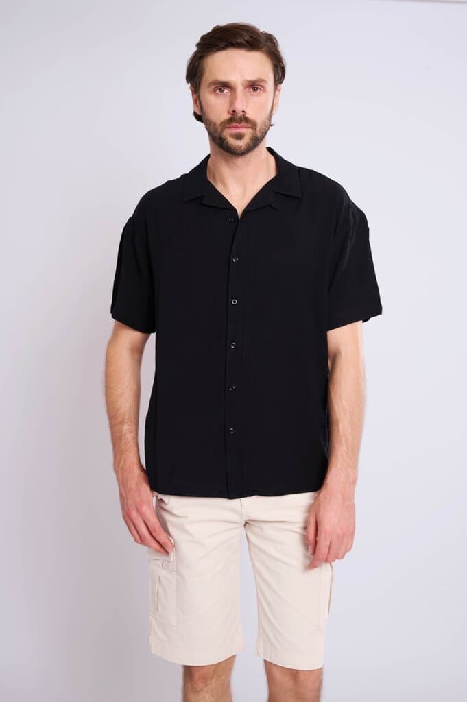 Zindi Men's Shirt - Black - S