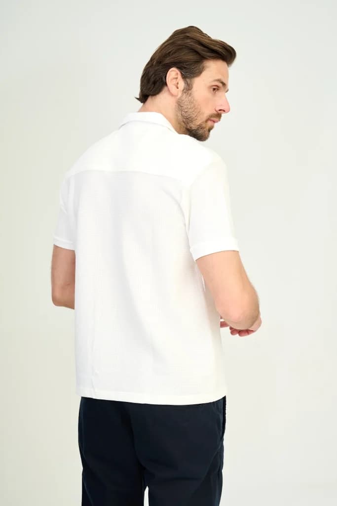 Zindi Men's Shirt - Off White - S 3