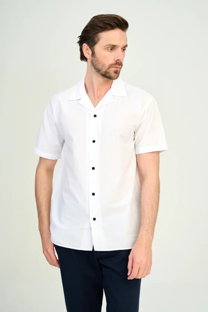 Zindi Men's Shirt - Off White - S