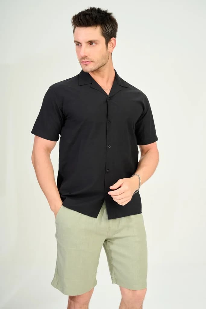 Zindi Men's Shirt - Black - S