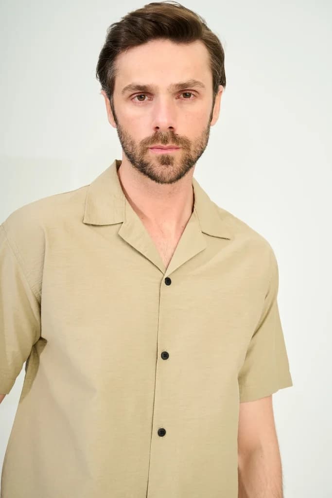 Zindi Men's Shirt - Olive - S 3
