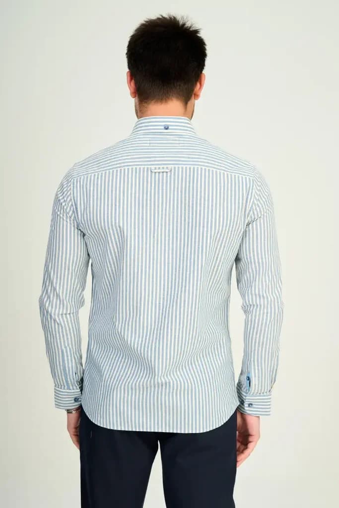 Zindi Men's Shirt - Indigo - M 3