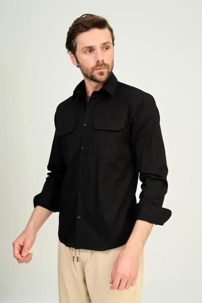 Zindi Men's Shirt - Black - S 2