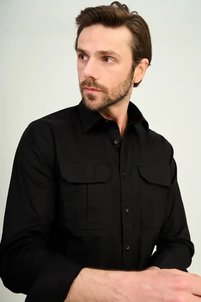 Zindi Men's Shirt - Black - S 3
