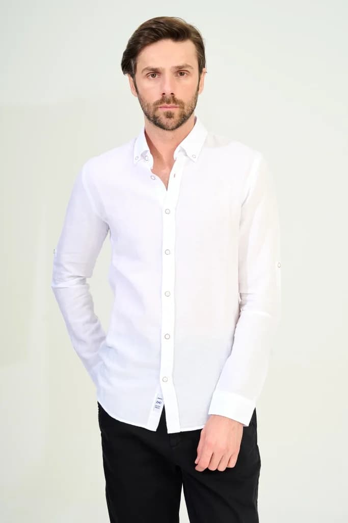 Zindi Men's Shirt - White - M