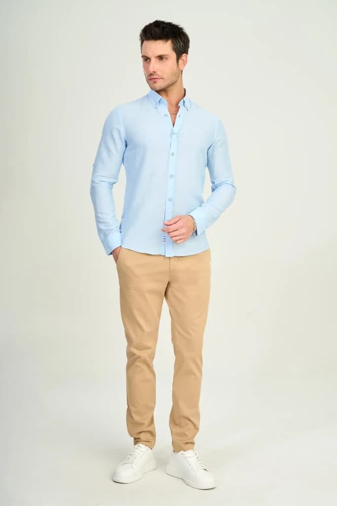 Zindi Men's Shirt - Blue - M 3