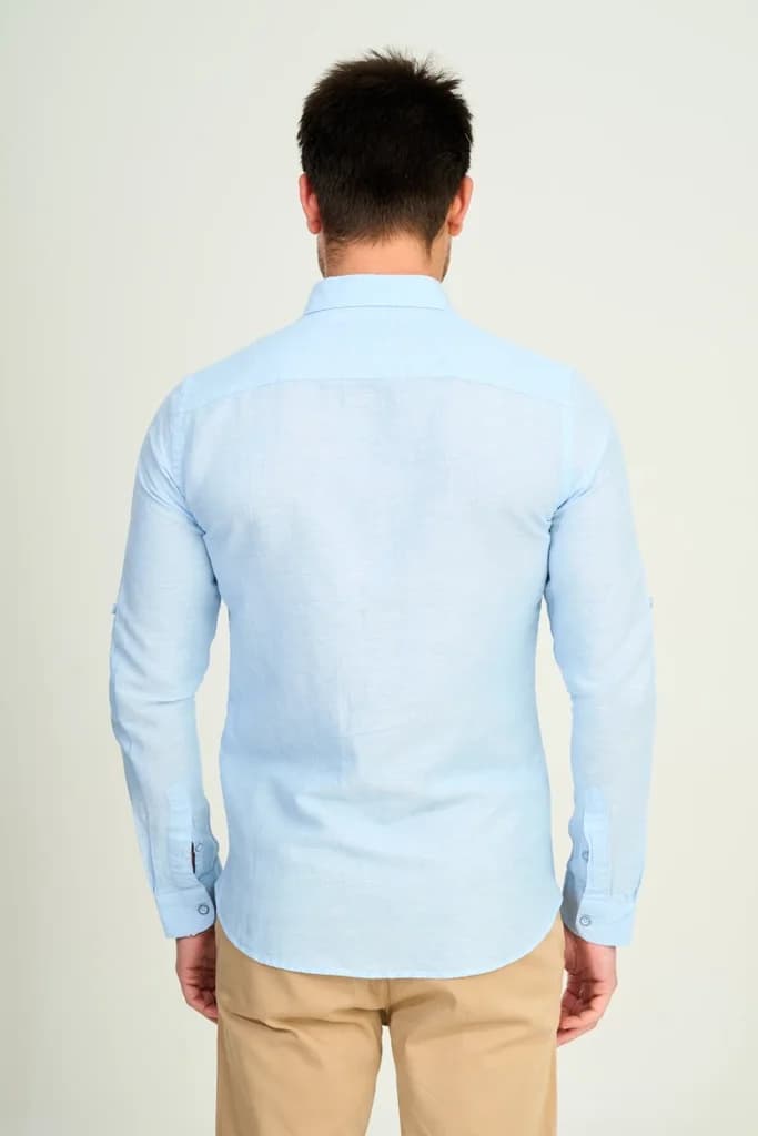 Zindi Men's Shirt - Blue - M 4