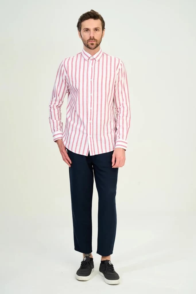 Zindi Men's Shirt - Red - M 2