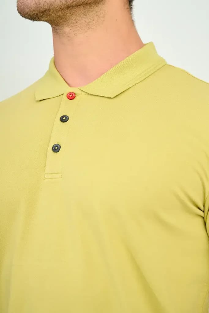 Zindi Men's T-Shirt Polo - Kiwi - M 3