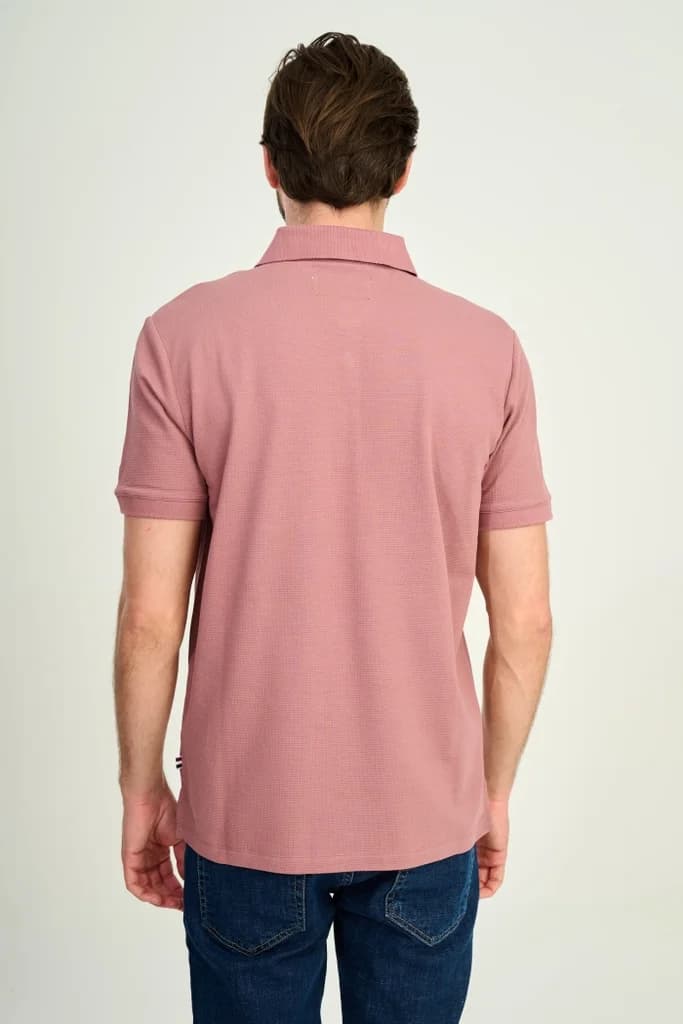 Zindi Men's T-Shirt Polo - Burgundy - M 4
