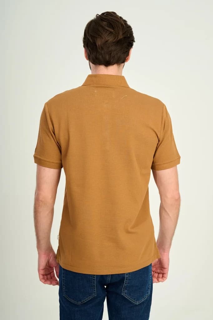 Zindi Men's T-Shirt Polo - Camel - M 4