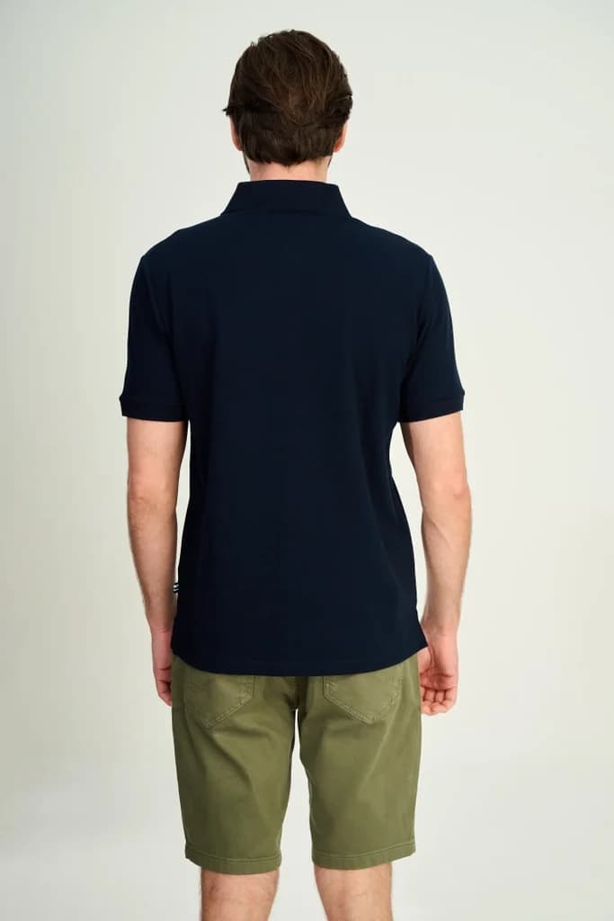 Zindi Men's T-Shirt Polo - Navy Blue - M 4